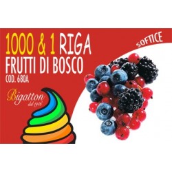 1000 & 1 Riga Frutos Silvestres Bigatton 7 kg — rótulo do produto