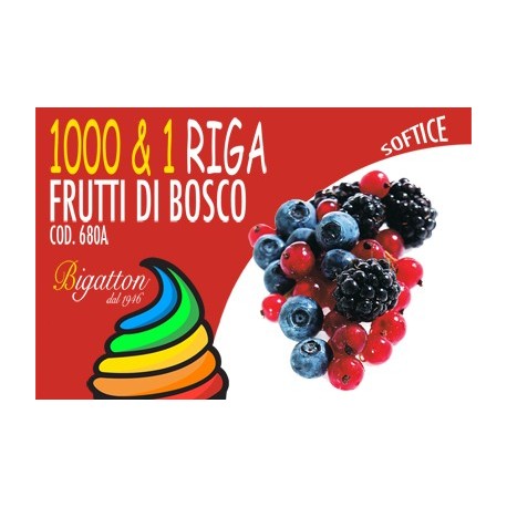1000 & 1 Riga Frutti di Bosco Bigatton 7 kg — etichetta prodotto