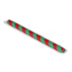 Cigarrillos decorativos largos Kiwi Fresa — oblea larga verde y roja