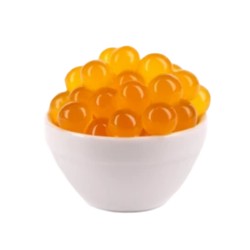 Popping Bobas Fruit de la Passion Bigatton — présentation en coupelle