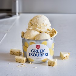 Helado en vaso aromatizado Tsoureki Bigatton