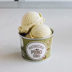 Pâte aromatisante pistache pur or Bigatton — glace en coupe