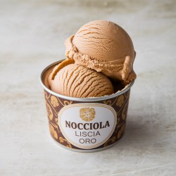 Pasta Nocciola Liscia Oro Bigatton — gelato in coppetta alla nocciola