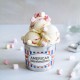 Pâte Marshmallow Bigatton — glace décorée en coupe