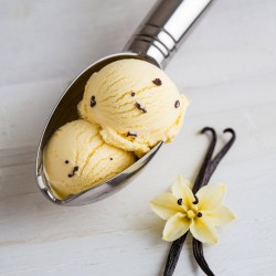 Pasta aroma vainilla Bigatton — helado de vainilla con vainas
