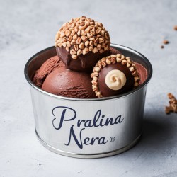 Pasta aromatizante Pralina Nera Rocher Bigatton — helado en vaso con pralinas (0,9 kg)