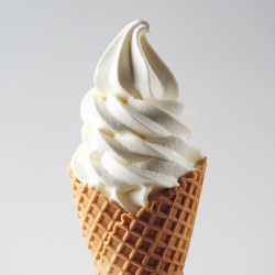 Soft Fior di Latte 500 Bigatton — fior di latte soft ice cream in cone