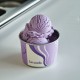 Bigatton flavouring paste lavender gelato in cup