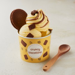 CRUNCY COOKIE COOKIE AND CREAM