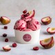Pâte aromatisante Cranberry Bigatton - glace au cranberry en coupe
