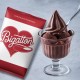 Pronto Ice Cioccolato Fondente Bigatton — glace au chocolat noir en coupe en verre avec emballage