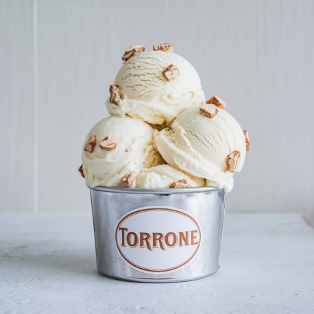 Pasta Torrone Bigatton — gelato in coppetta al torrone