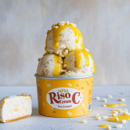Pasta aromatizante arroz Bigatton — helado en vaso con arroz inflado (1,4 kg)