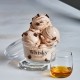 Pâte whisky Bigatton — glace au whisky avec verre