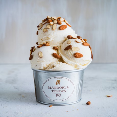 Pasta aromatizzante mandorla confetto PG Bigatton — in ciotola con mandorle