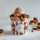 Oro Profiteroles Paste Bigatton — ice cream presentation in cup