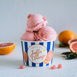 Pasta aromatizzante Jaffa Orange Bigatton — gelato Jaffa Orange in coppetta