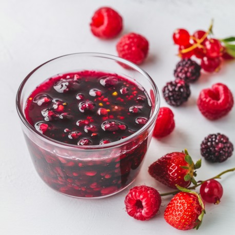 Bigatton Forest Fruits variegate — in cup with forest fruits
