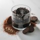 Variegato Chocobiscuit Bigatton — variegato chocobiscuit en coupe avec biscuits au cacao