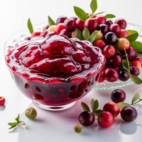 Bigatton Cranberry Variegato — Präsentation im Becher