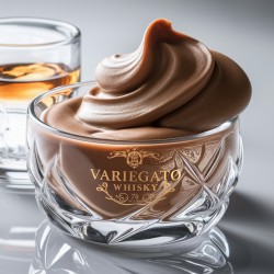 Bigatton Whiskycreme Variegato — Variegato-Präsentation im Becher