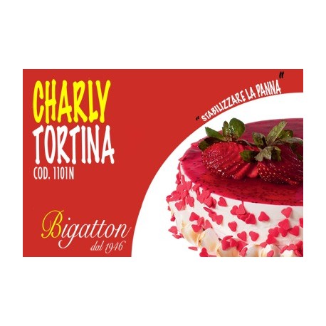 Charly Tortina Bigatton — etiqueta del producto