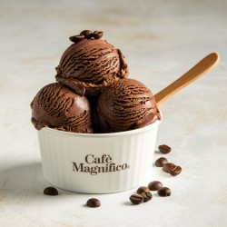 Pâte aromatisante café Magnifico Bigatton — glace en coupe
