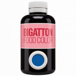 Colore Blu Liquido Bigatton 1 kg — confezione in bottiglia