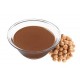 Pasta Nocciola Liscia Oro Bigatton 1,2 kg — tigela pequena com pasta aromática de avelã e avelãs