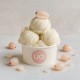 Pasta aromatizzante Lichee Bigatton - gelato al lichee in coppetta con lichee