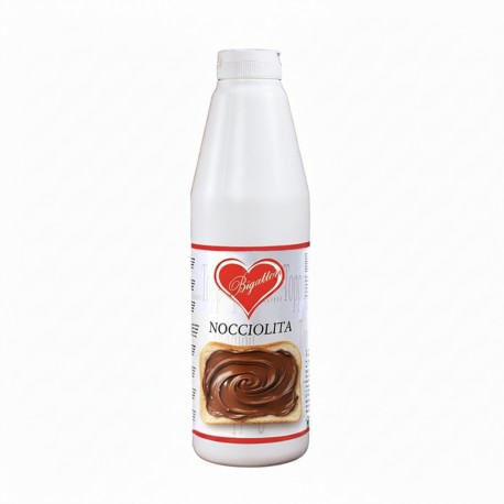 Nocciolita-Topping 1215N Bigatton — 1,1-kg-Flasche Vorderansicht