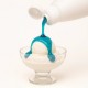 Blue Topping 4A Bigatton — topping poured over ice cream