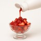 Topping Fraise 10N Bigatton — topping versé sur fruits et desserts