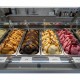 Alkoholische Eisbase – alkoholisches Eis in der Vitrine – Bigatton