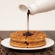 Nocciolita Topping 1215N Bigatton — topping poured over waffles