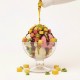 Topping Tropical 20N Bigatton — topping vertido sobre helado
