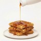 Topping Laranja 31N Bigatton — topping vertido sobre waffle