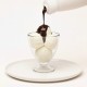 Topping Stracciatella 33N Bigatton — topping vertido sobre gelado