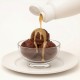 Topping Chocolat Blanc 38A Bigatton — topping versé sur la glace