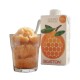 Orangengranita zubereitet mit Bigatton Orangensirup