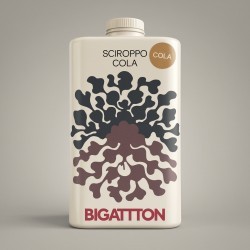 Bigatton Colasirup — Verpackung im 7 kg Kanister