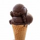 Pasta Supercao Bigatton — gelato in cono al cacao