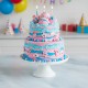 Pink bubble-gum ice cream cake – made with Bigatton Paste
