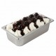 Pasta Oro Profiteroles Bigatton — bandeja de helado con profiteroles vista frontal