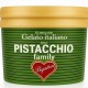 Pure gold pistachio flavouring paste Bigatton in front-view jar – 2.5 kg