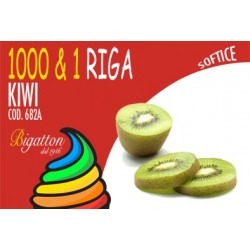 1000 & 1 Kiwi-Streifen Bigatton — Produktetikett