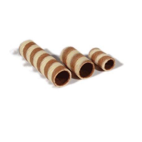 Cannolo Largo Bicolor Bigatton — obleas formato largo