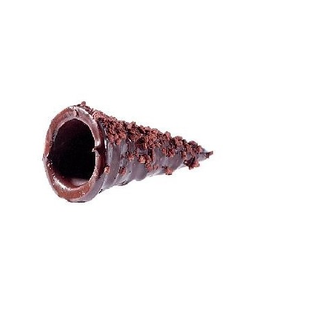 Cornetto Kakaogranulat Bigatton — Cornetto mit sichtbarem Granulat