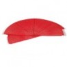 Abanico Fresa Bigatton — oblea en forma de abanico roja