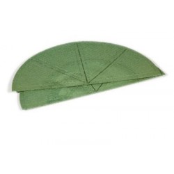 Leque Kiwi Bigatton — wafer em forma de leque verde